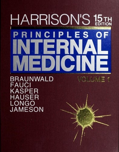 Harrison's Principles of Internal Medicine (Volume 1 ONLY of 2-Volume Set)