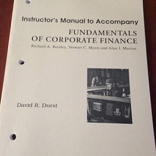 Fundamentals of Corporate Finance