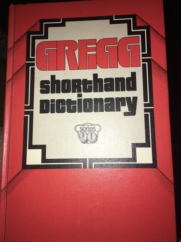 Gregg Shorthand Dictionary, Series 90