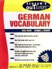Schaum's Outline of German Vocabulary (Schaum's outline series)