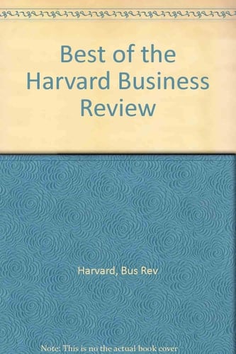 Best of the Harvard Business Review