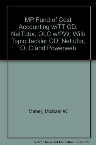 Fundamentals of Cost Accounting