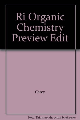 Ri Organic Chemistry Preview Edit