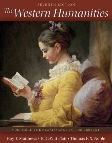 Western Humanities Volume 2 with Readings in Western Humanities Volume 2