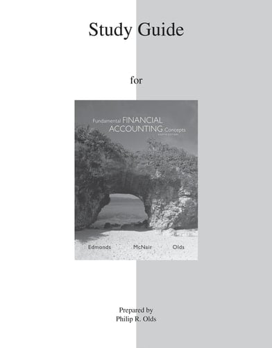 Study Guide for Fundamental Financial Accounting Concepts