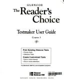 Glen Lit Testmaker User's Guide California Edition Course 3 Grade 8 2002