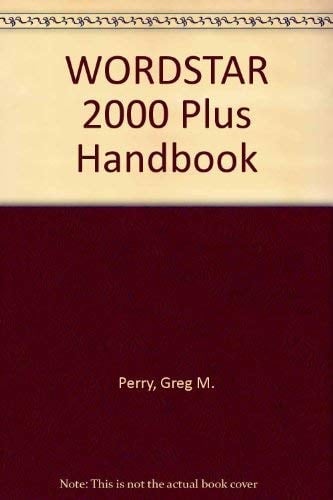 Wordstar 2000 Handbook
