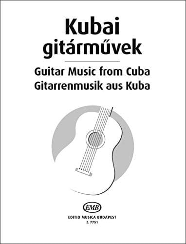 GUITAR MUSIC FROM CUBA (Guitar)
