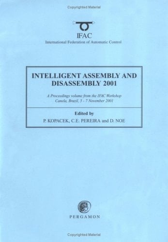 Intelligent Assembly and Disassembly 2001