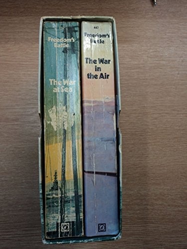 Set of two Freedoms Battle Paperbacks in slipcase. The War at Sea and The War in the Air