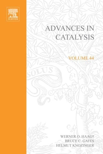 Advances in Catalysis (Volume 44)