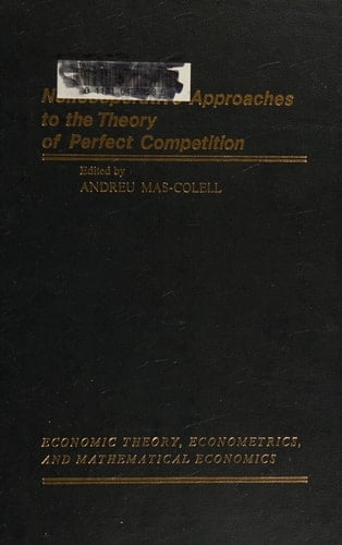 Noncooperative Approaches to the Theory of Perfect Competition