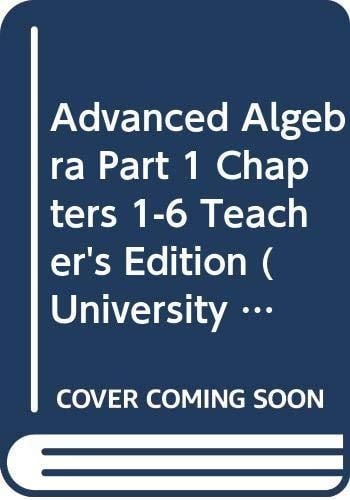 Advanced Algebra