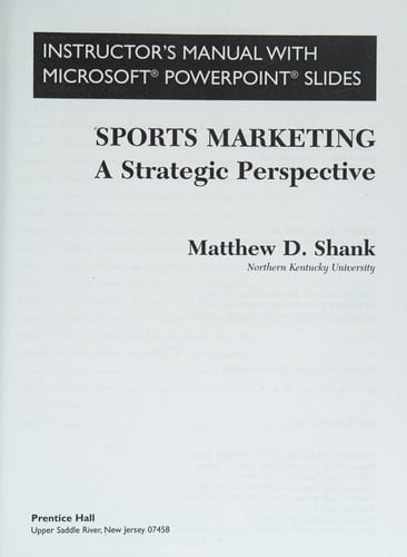 Instructors Manual