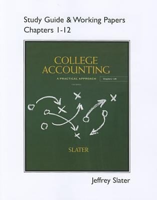 College Accounting Study Guide Working Papers Chapters 112