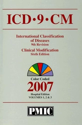 ICD-9-CM Clinical Modification Hospital Edition Volumes 1, 2, And 3 International Classification of Diseases 9th Revision