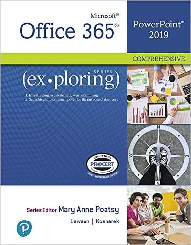 Exploring Microsoft PowerPoint 2019 Comprehensive (2-downloads)