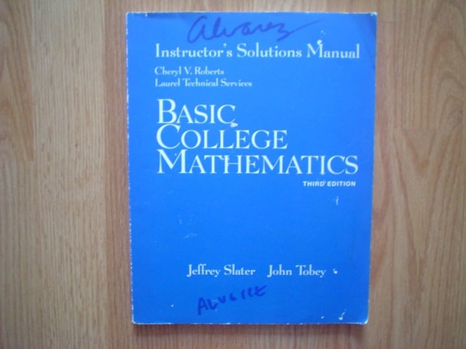 Instructors Solutions Manual