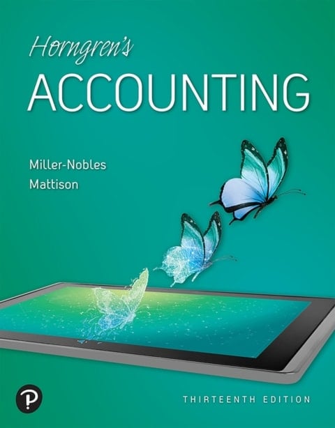 Horngren's Accounting (Pearson+)