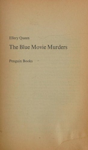 The Blue Movie Murders (Penguin crime fiction)