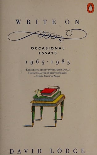 Write on Occasional Essays 1965-1985