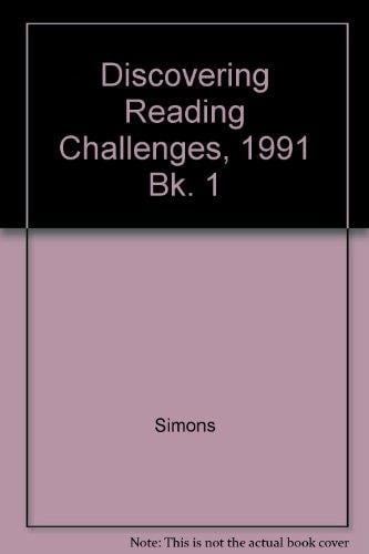 Discovering Reading Challenges, 1991 Bk. 1
