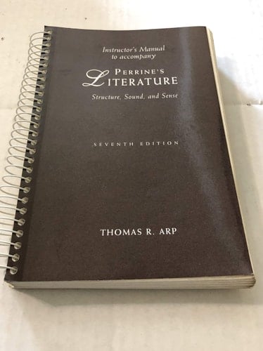 Perrine's Literature Structure, Sound and Sense