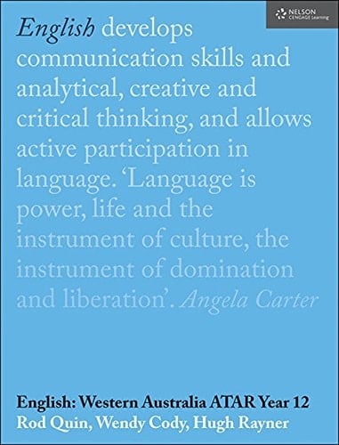 English: ATAR Year 12