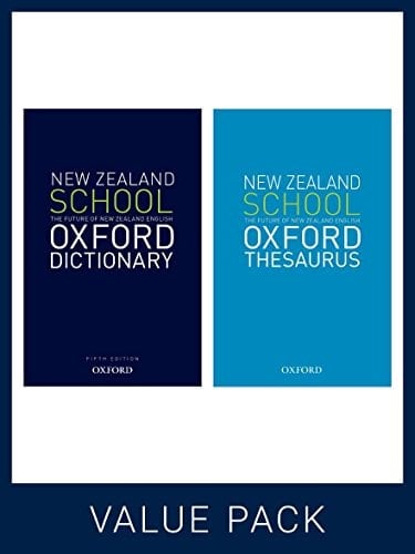 New Zealand School Oxford Dictionary and Thesaurus Pack