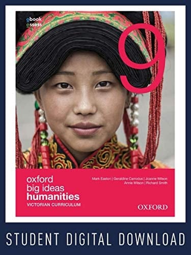 Oxford Big Ideas Humanities 9 Victorian Curriculum Obook Assess (code Card)