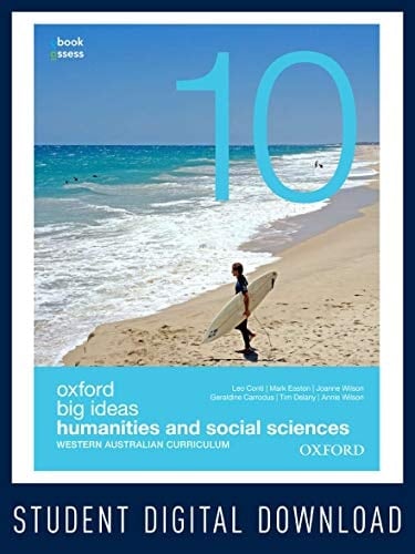 Big Ideas Humanities&Social Sciences 10 WA Curric obook assess MULTI(code card)