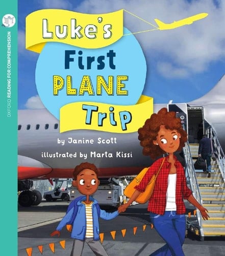 Luke's First Plane Trip (Pack of 6 with Comprehension Card)