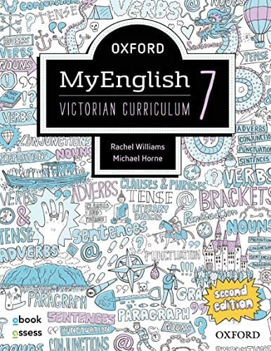 Oxford MyEnglish 7 VIC Student book + obook assess 2E