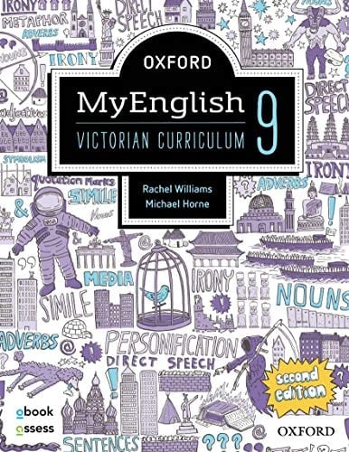 Oxford MyEnglish 9 VIC Student book + obook assess 2E