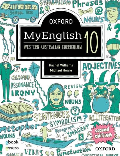 Oxford MyEnglish 10 WA Student book + obook assess (Oxford MyEnglish WA)