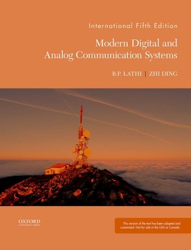 Modern Digital and Analog Communication (The Oxford Series in Electrical and Computer Engineering)