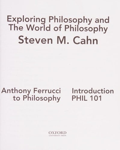 Exploring Philosophy 6th Edition