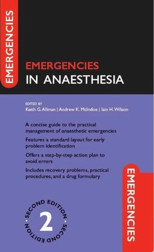 Emergencies in Anaesthesia
