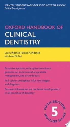Oxford Handbook of Clinical Dentistry (Oxford Handbooks Series)