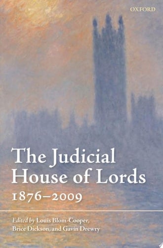 Judicial House of Lords: 1876-2009