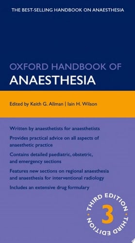 Oxford Handbook Of Anaesthesia