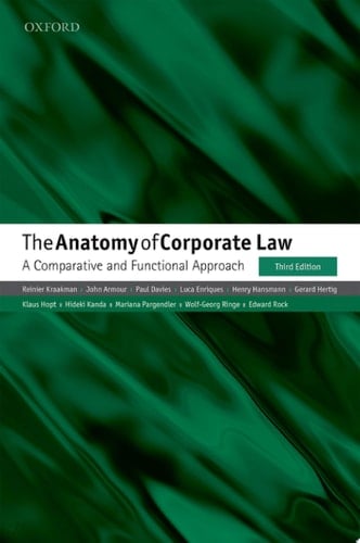 The Anatomy Of Corporate Law