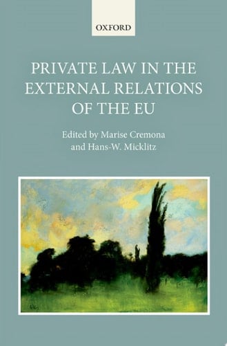 Private Law In The External Relations Of The Eu