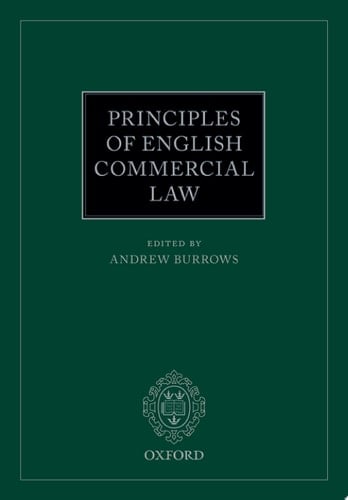 Principles Of English Commercial Law