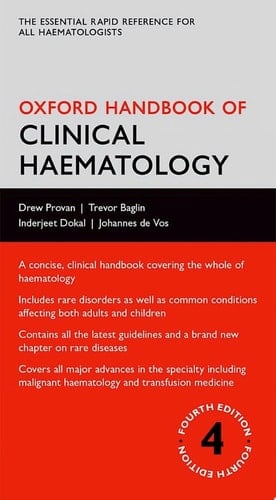 Oxford Handbook of Clinical Haematology (Oxford Medical Handbooks)