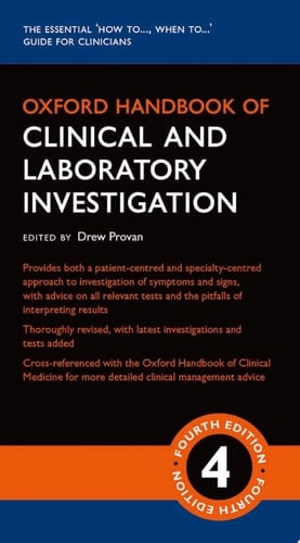 Oxford Handbook of Clinical and Laboratory Investigation (Oxford Medical Handbooks)