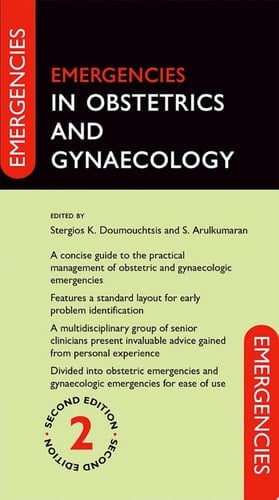Emergencies in Obstetrics and Gynaecology (Emergencies in...)