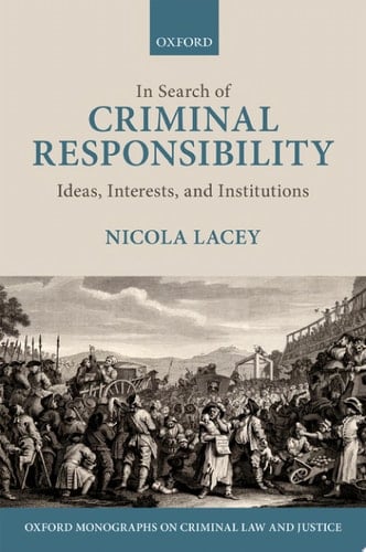 In Search Of Criminal Responsibility