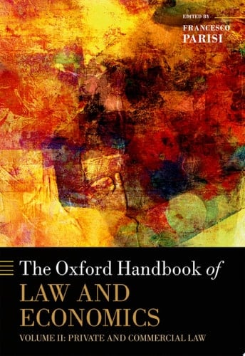 The Oxford Handbook Of Law And Economics