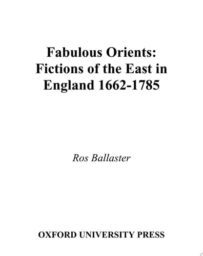 Fabulous Orients